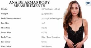 Ana de Armas Body Measurements