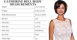 Catherine Bell Body Measurements