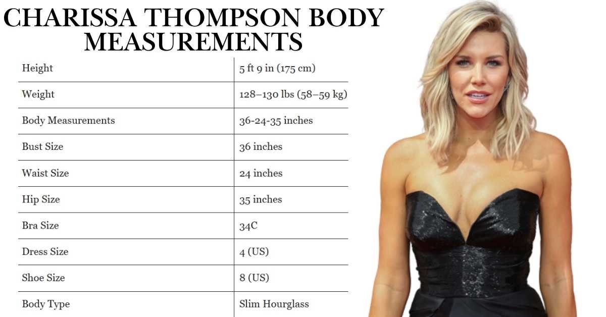 Charissa Thompson Body Measurements