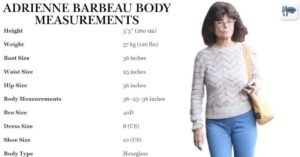 Adrienne Barbeau Body Measurements