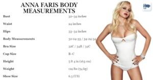 Anna Faris Body Measurements