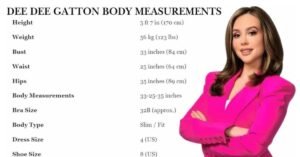 Dee Dee Gatton Body Measurements
