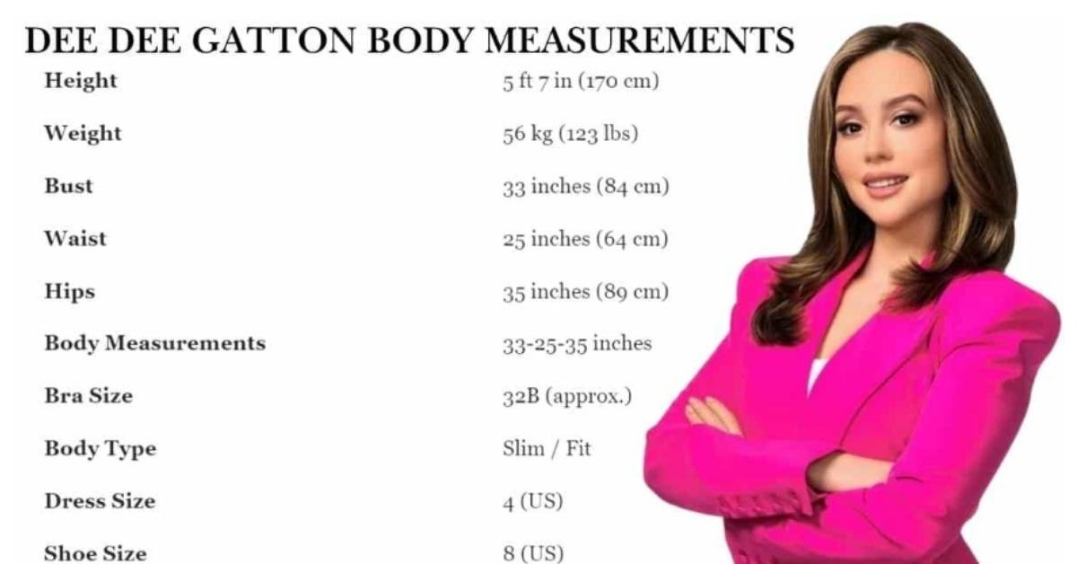 Dee Dee Gatton Body Measurements