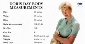 Doris Day Body Measurements