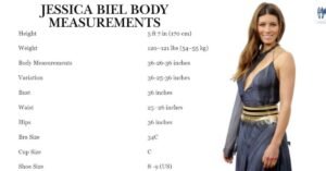 Jessica Biel Body Measurements