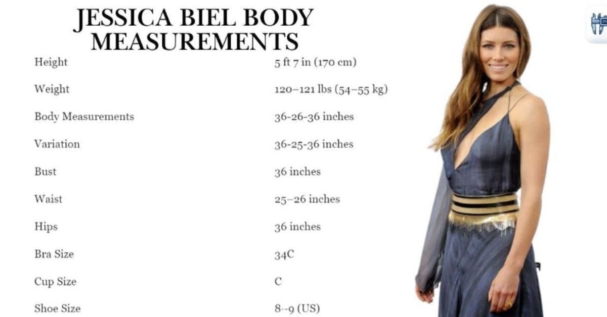 Jessica Biel Body Measurements