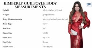 Kimberly Guilfoyle Body Measurements