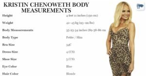 Kristin Chenoweth Body Measurements