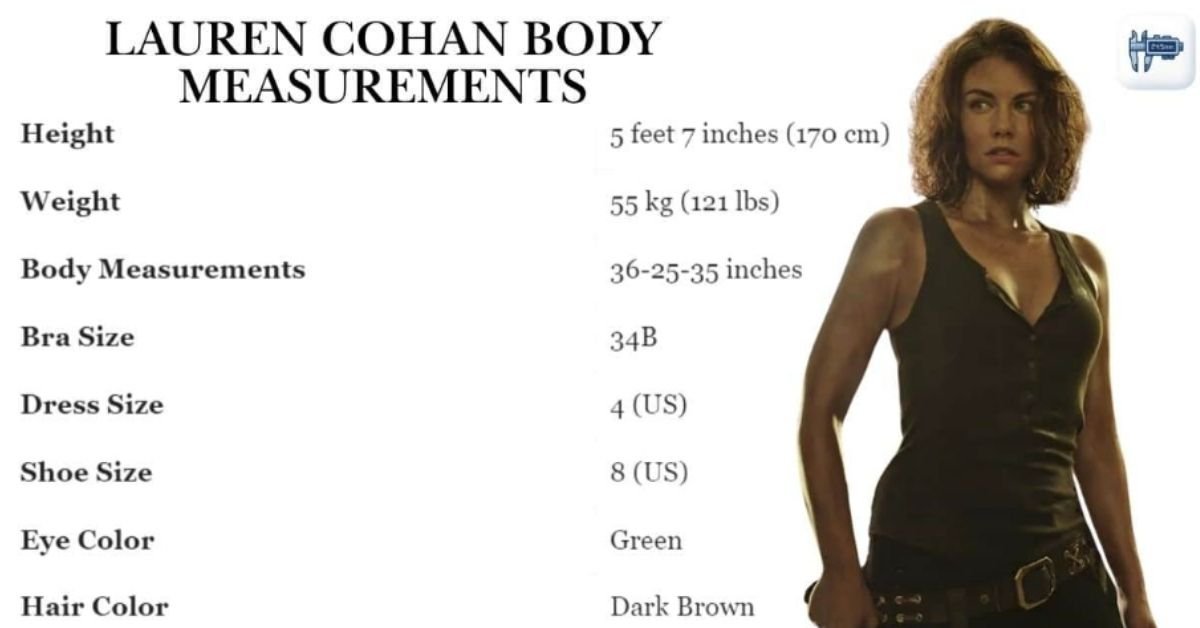 Lauren Cohan Body Measurements