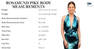 Rosamund Pike Body Measurements