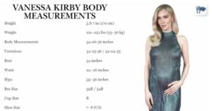 Vanessa Kirby Body Measurements