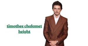 Timothée Chalamet Height